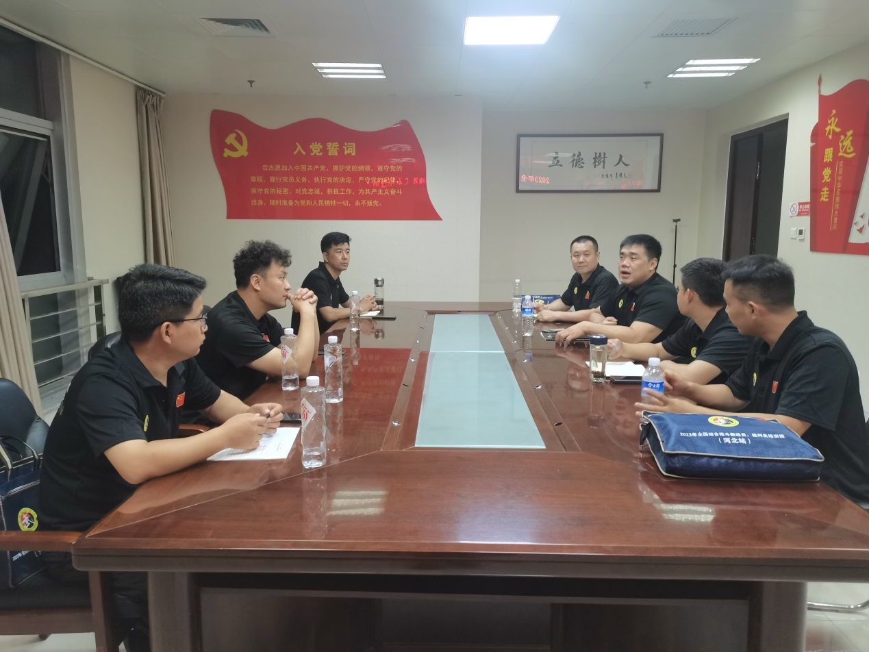 卢阳老师参加全国综合格斗教练员并选举为党支部书记